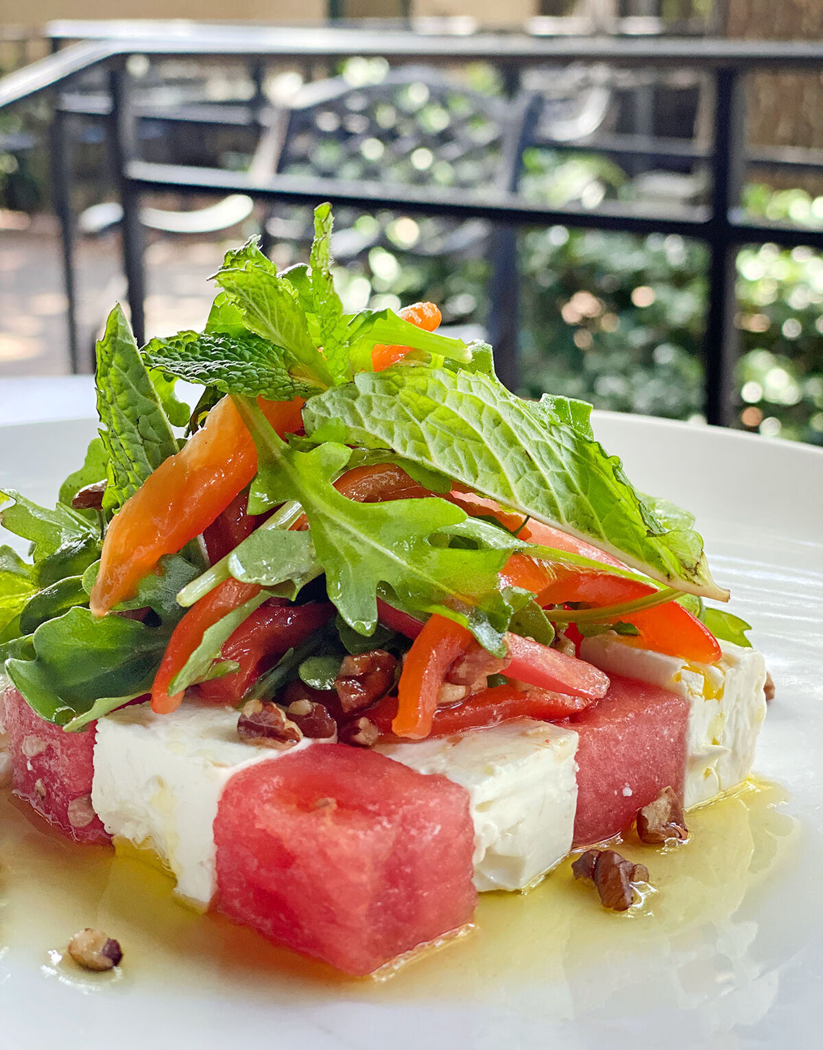 Watermelon salad
